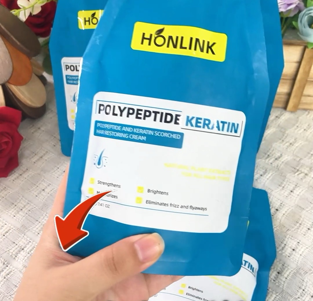 Honlink Polypeptide Keratin hair restoring cream